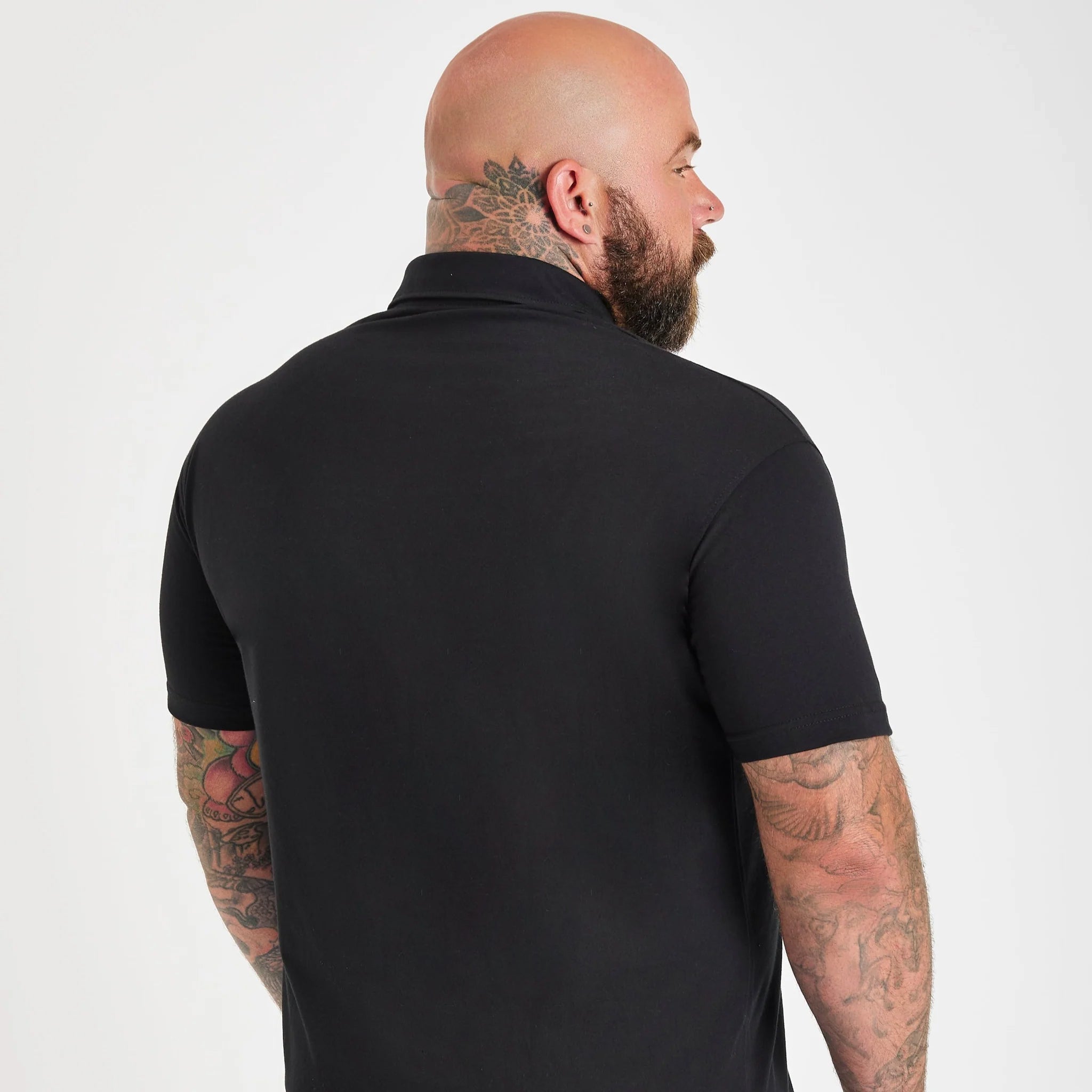 Load image into Gallery viewer, Tall Black Polo