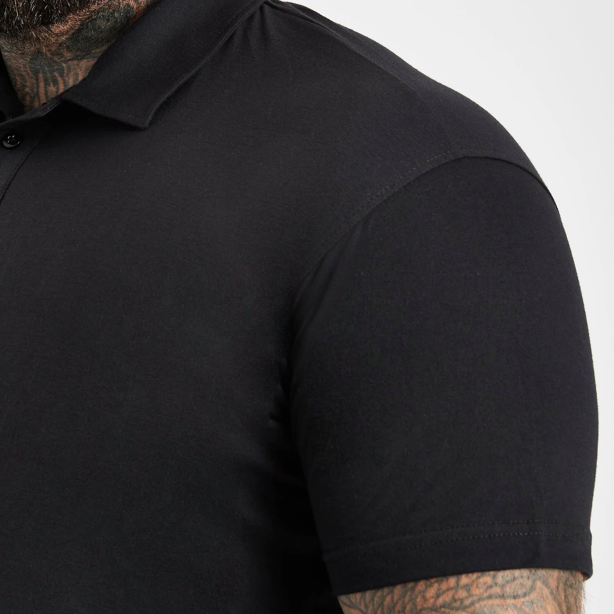 Load image into Gallery viewer, Tall Black Polo