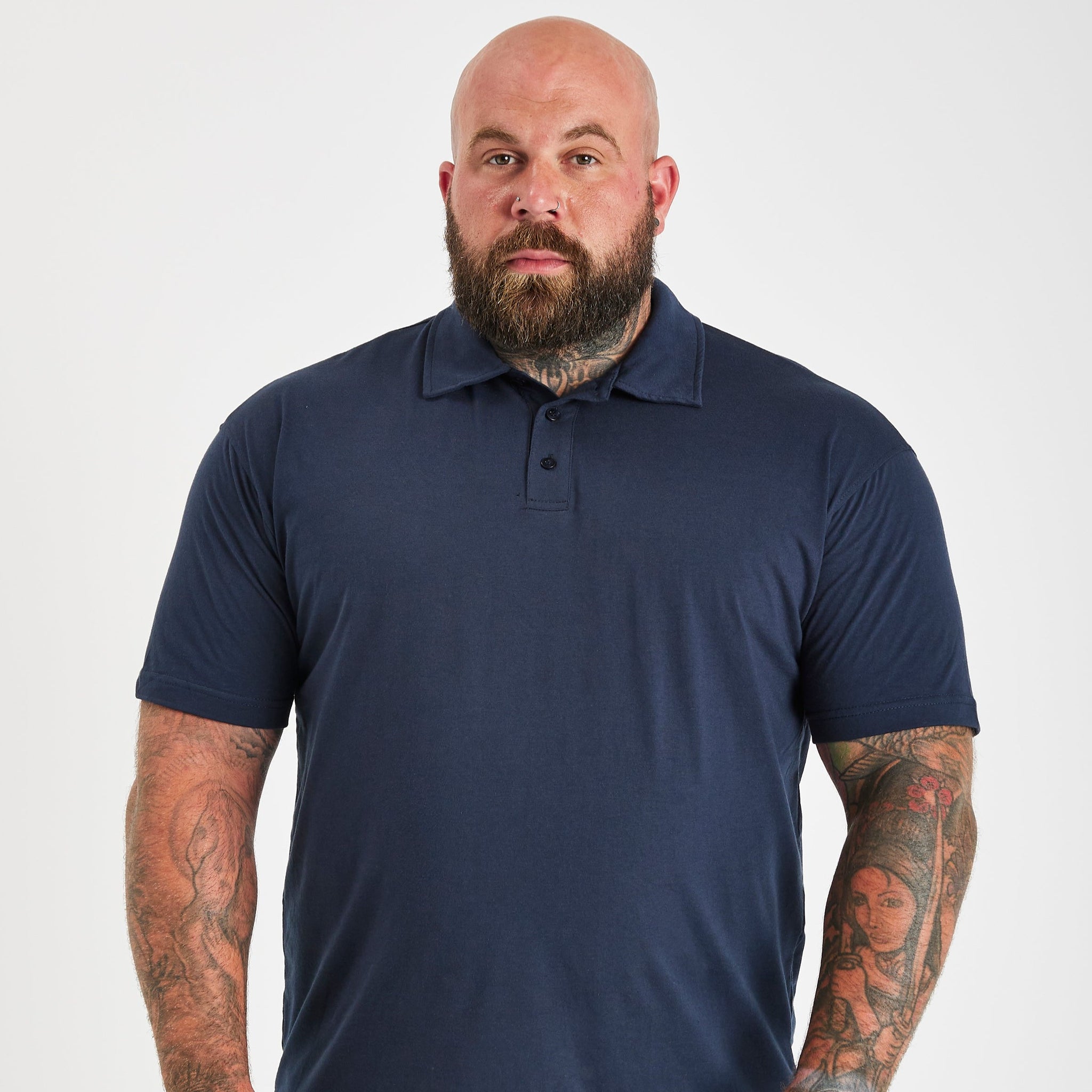 Load image into Gallery viewer, Navy Polo