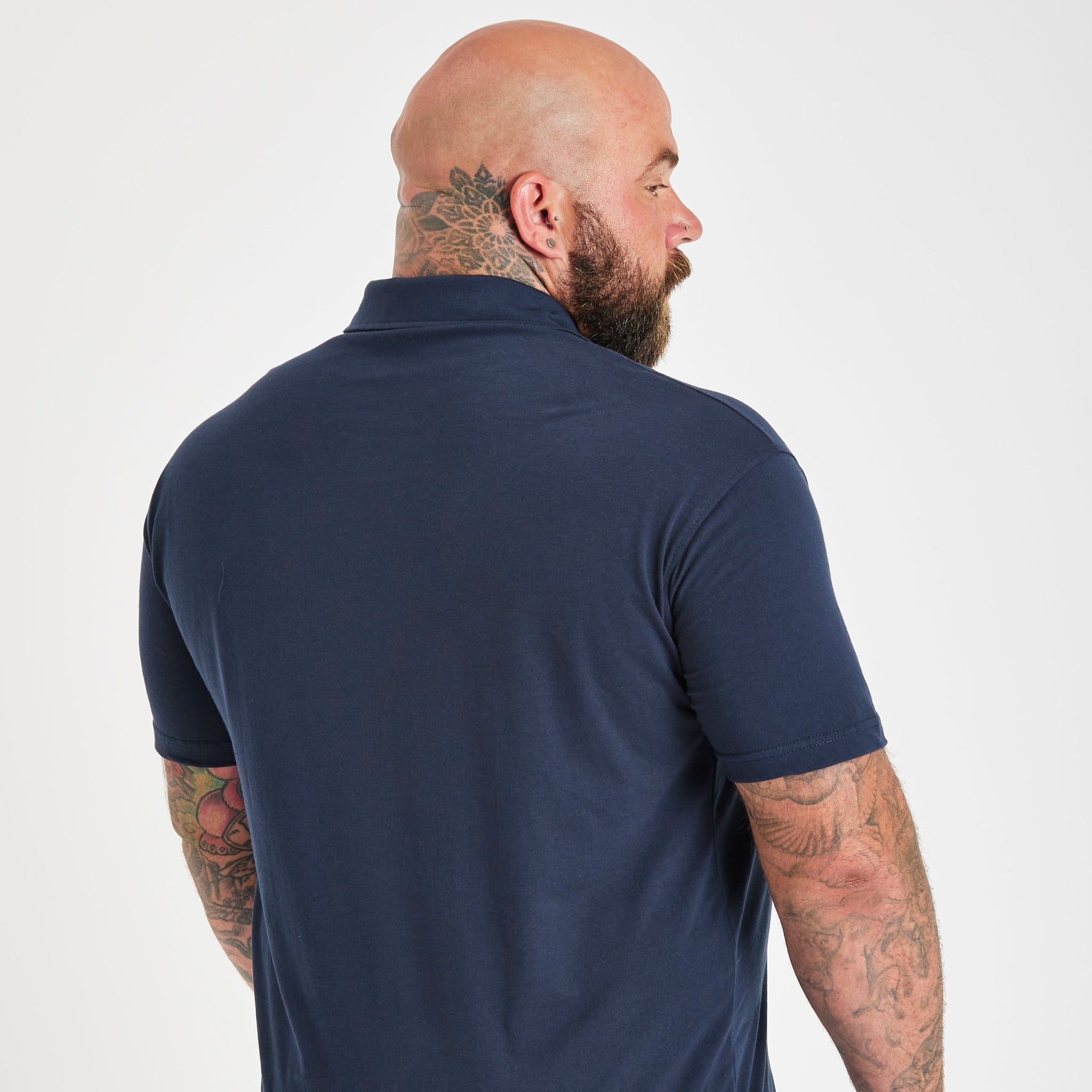Load image into Gallery viewer, Navy Polo
