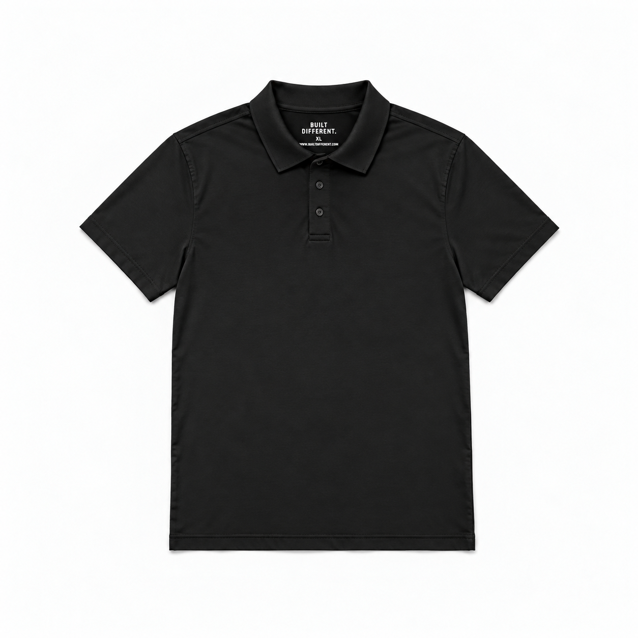 Load image into Gallery viewer, Black Polo Shirt