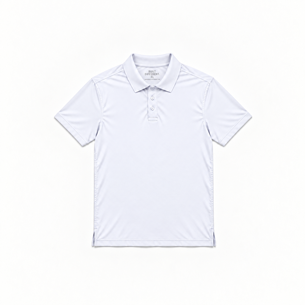 Load image into Gallery viewer, White Polo Shirt