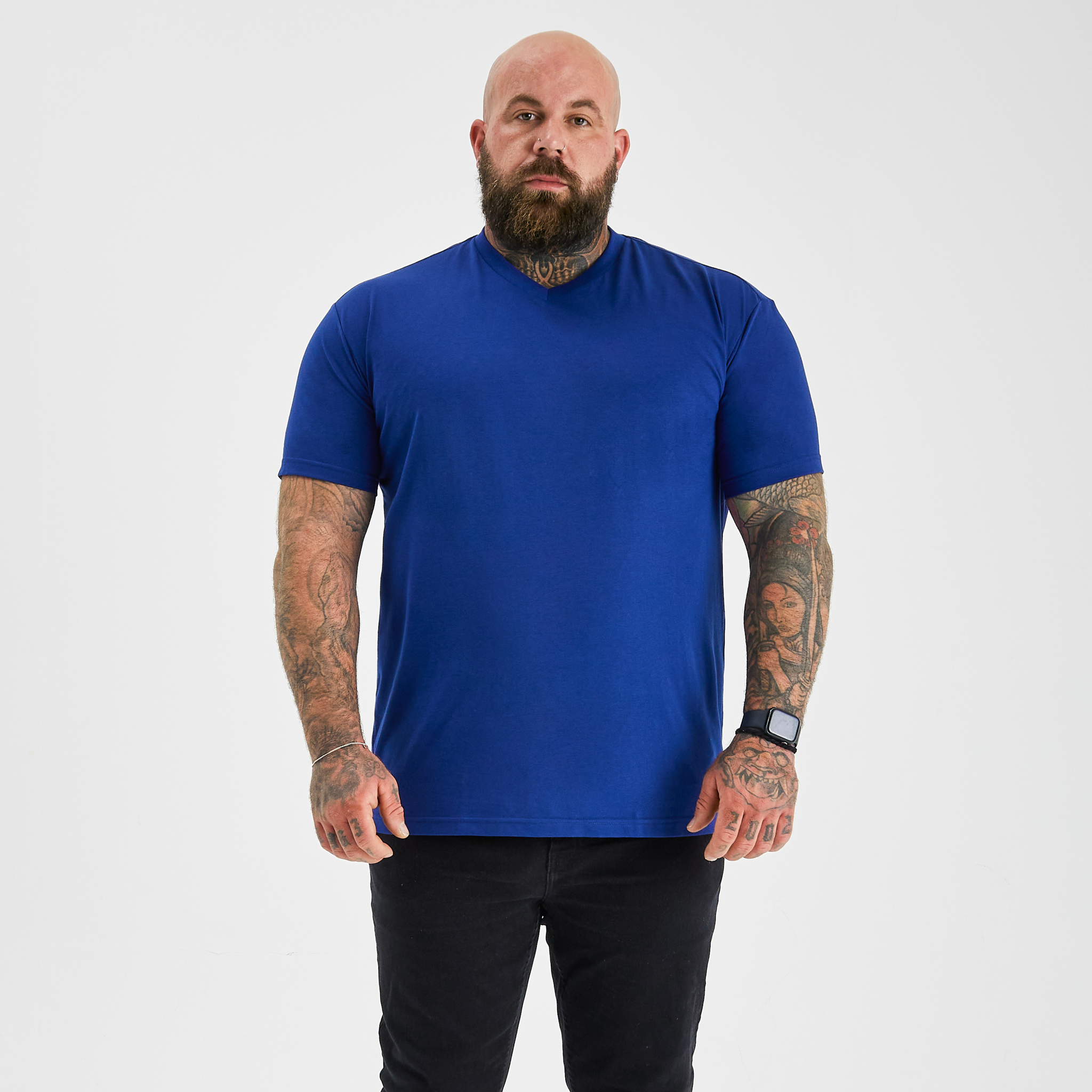 Load image into Gallery viewer, Royal Blue V-Neck