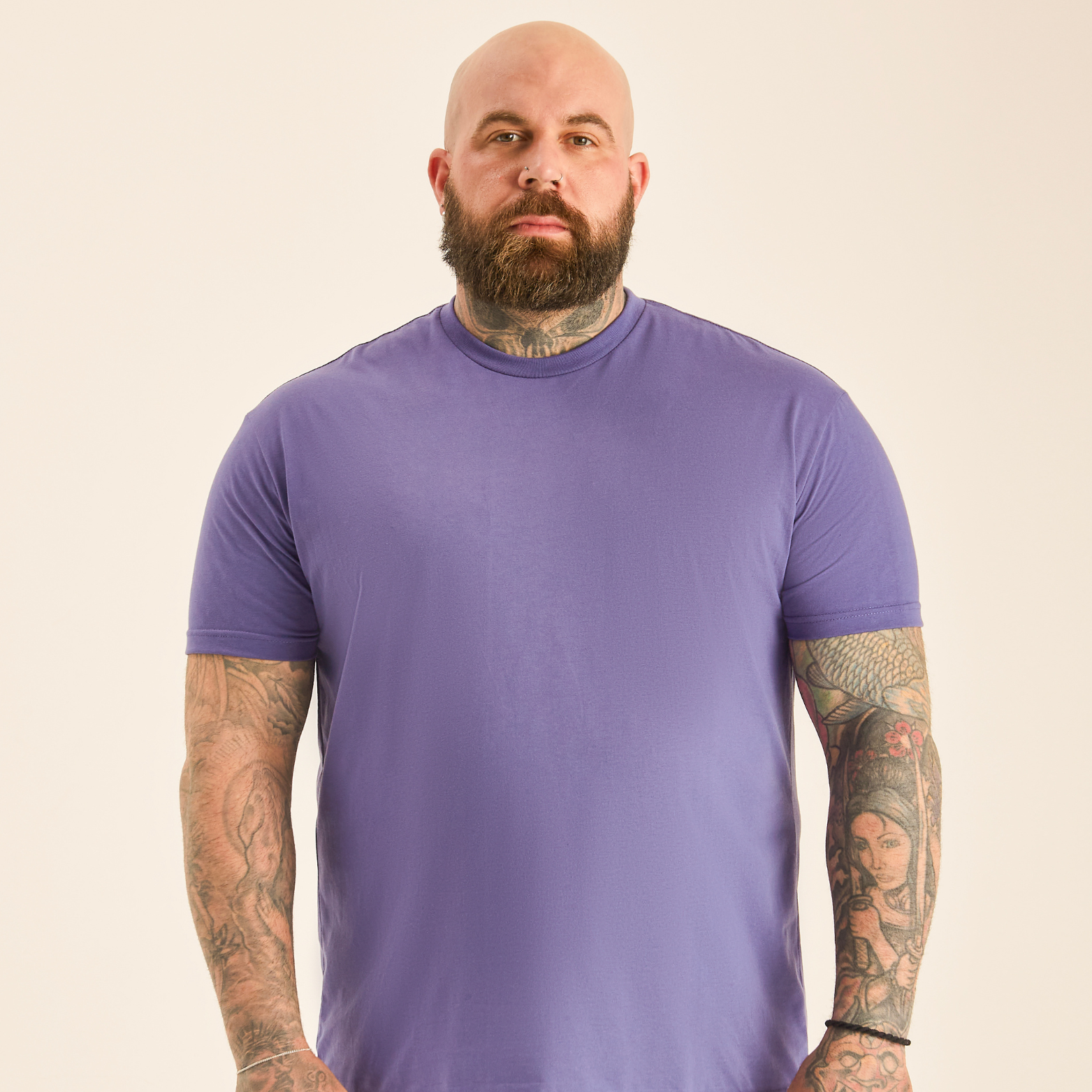 Load image into Gallery viewer, Purple Crew Neck