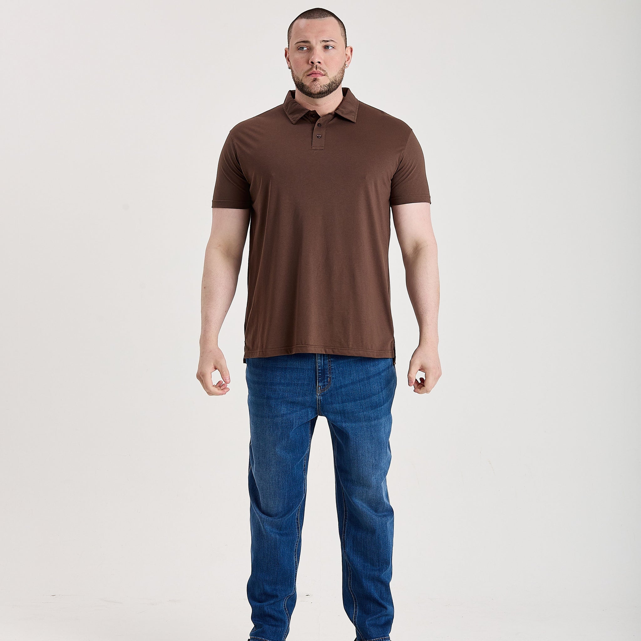 Load image into Gallery viewer, Tall Chocolate Polo