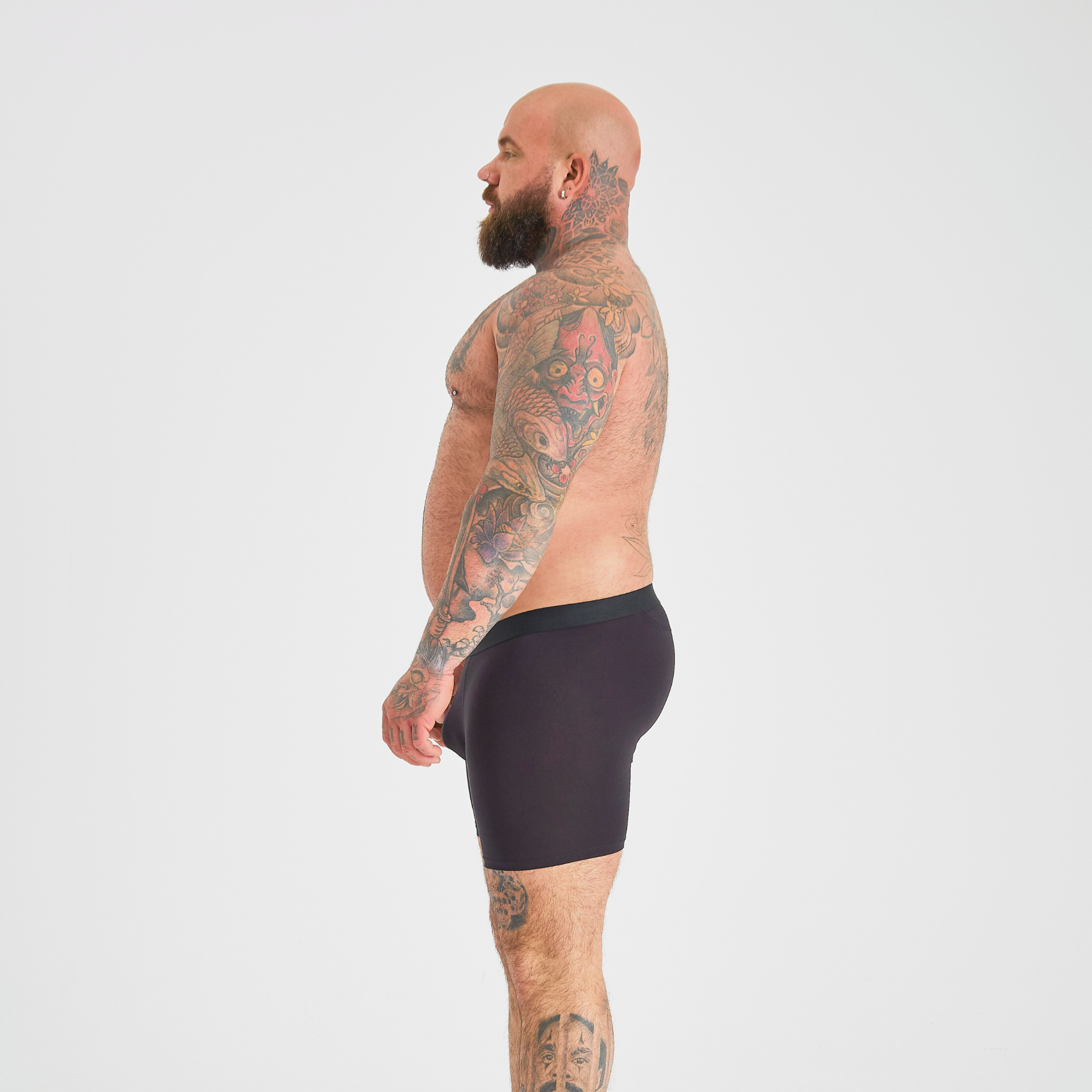 Load image into Gallery viewer, Black Boxer Briefs 3-Pack