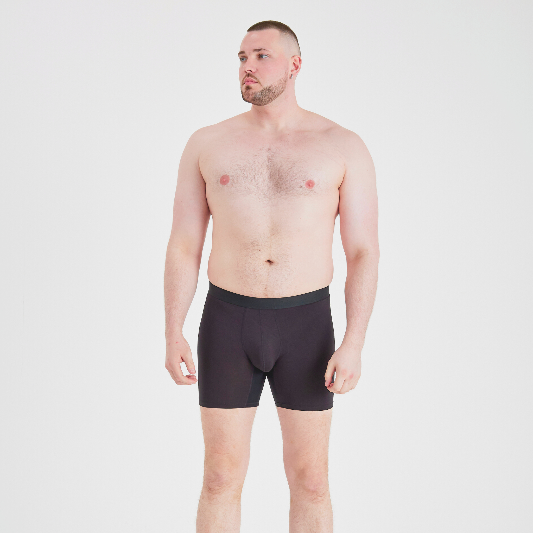 Load image into Gallery viewer, Black Boxer Briefs 3-Pack