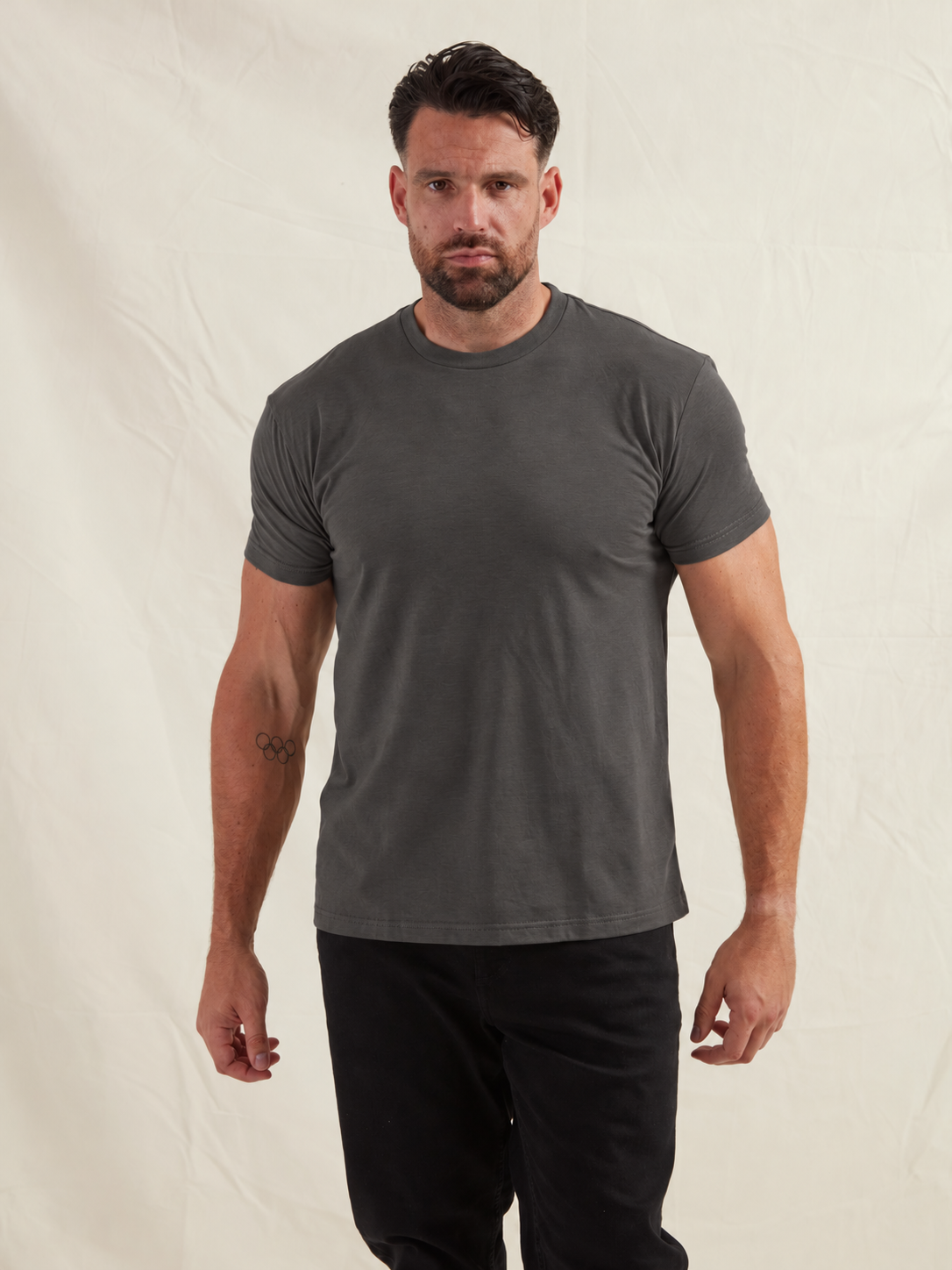 Load image into Gallery viewer, Tall Carbon Crew Neck T-Shirt

