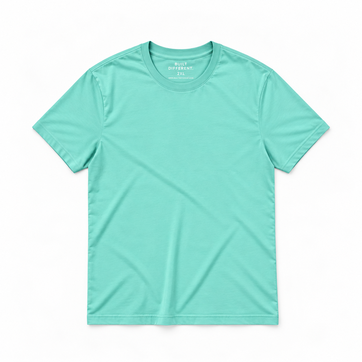 Load image into Gallery viewer, Aqua Crew Neck T-Shirt
