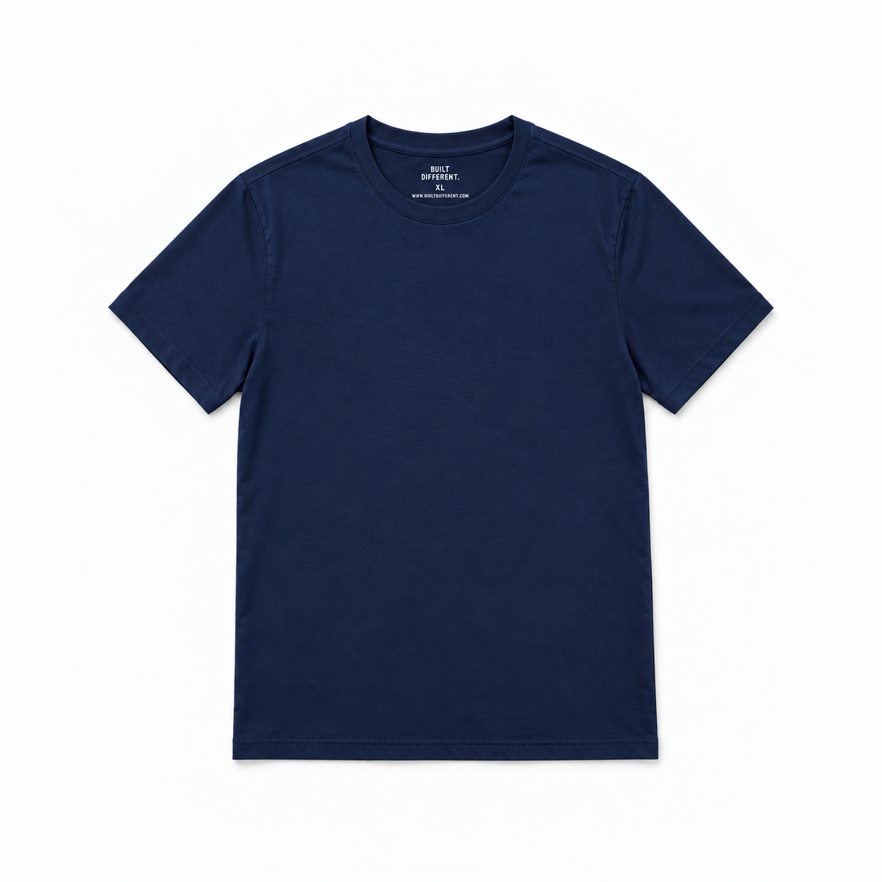 Load image into Gallery viewer, Tall Deep Blue Crew Neck T-Shirt
