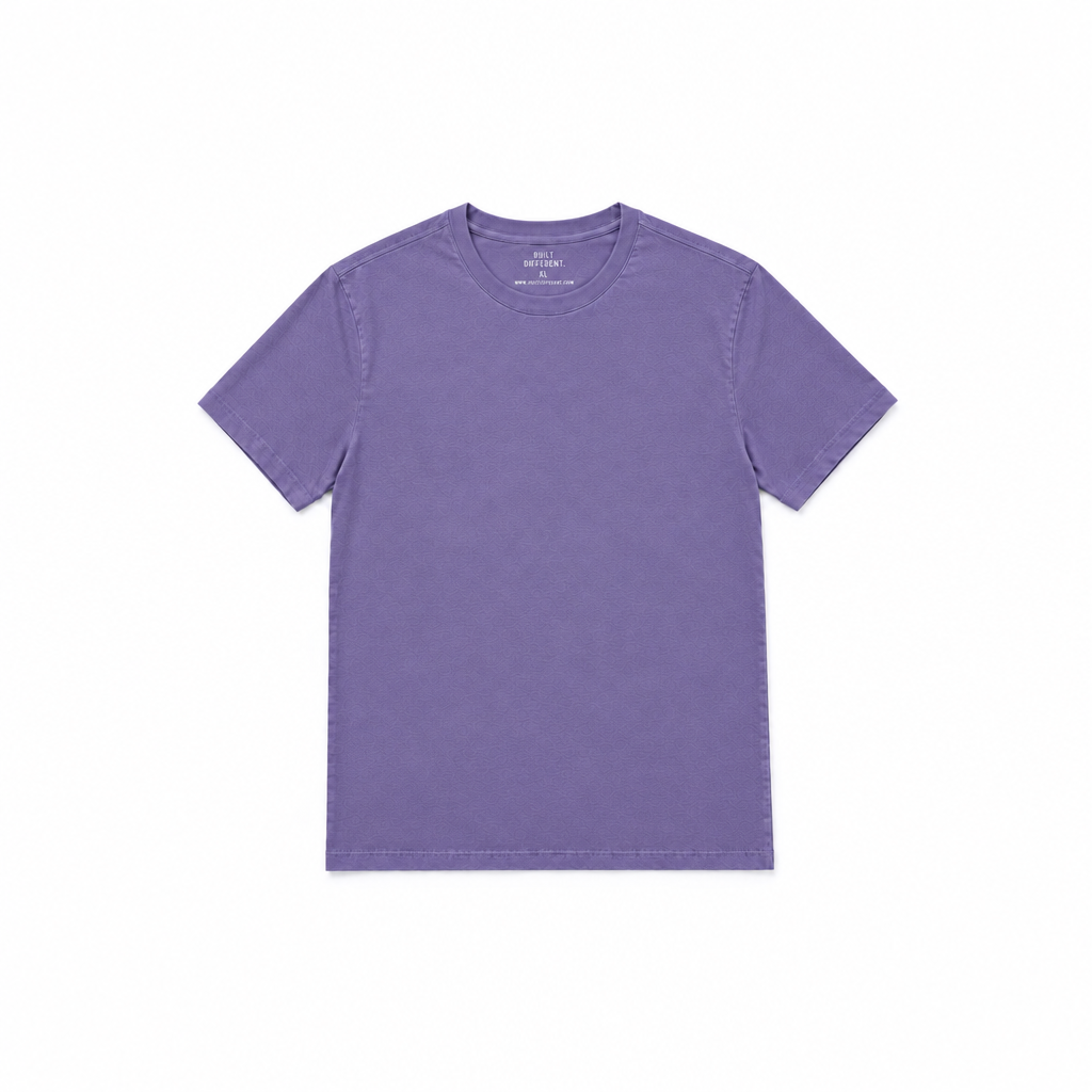 Purple Crew Neck T-Shirt
