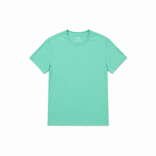 Tall Aqua Crew Neck T-Shirt