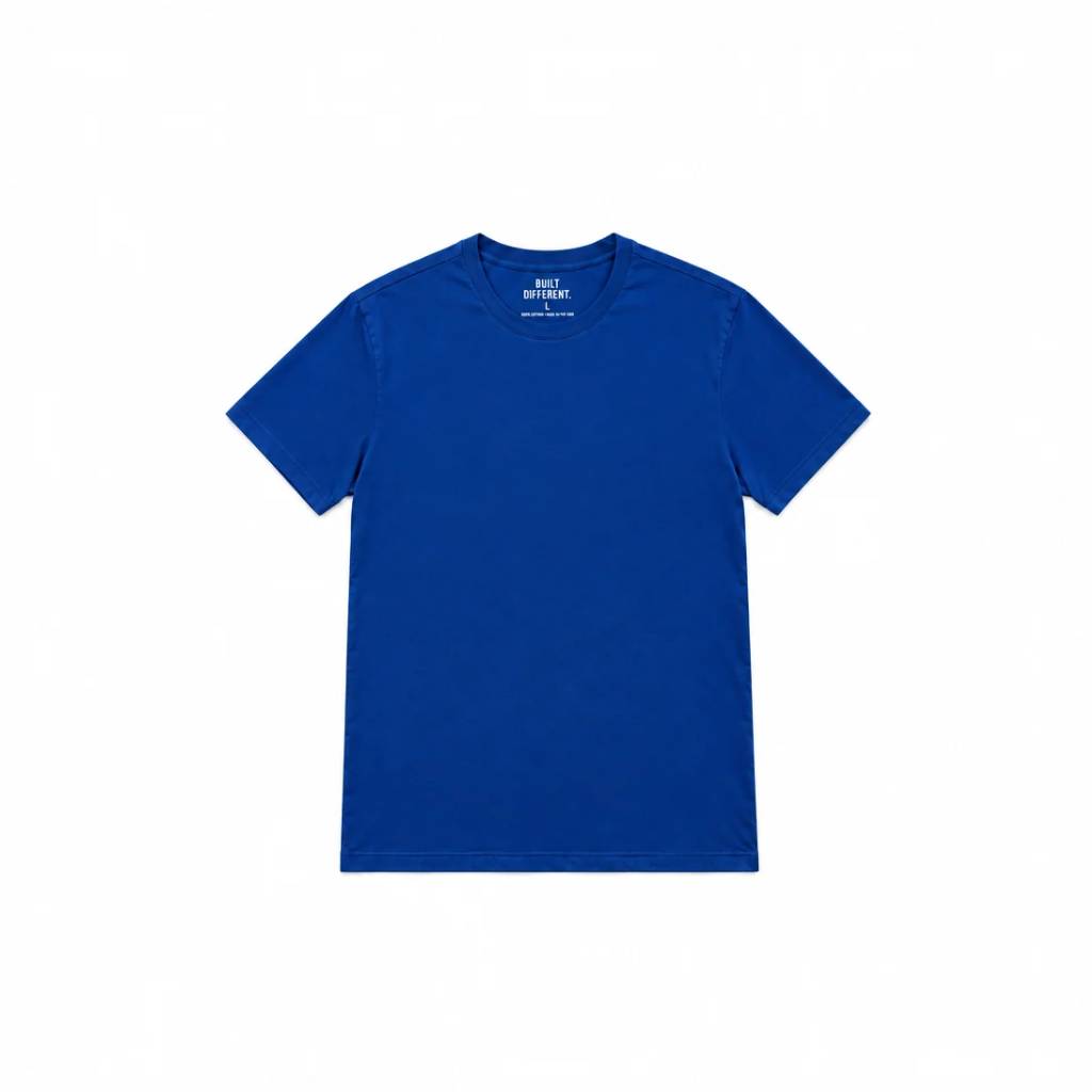 Royal Blue Crew Neck T-Shirt