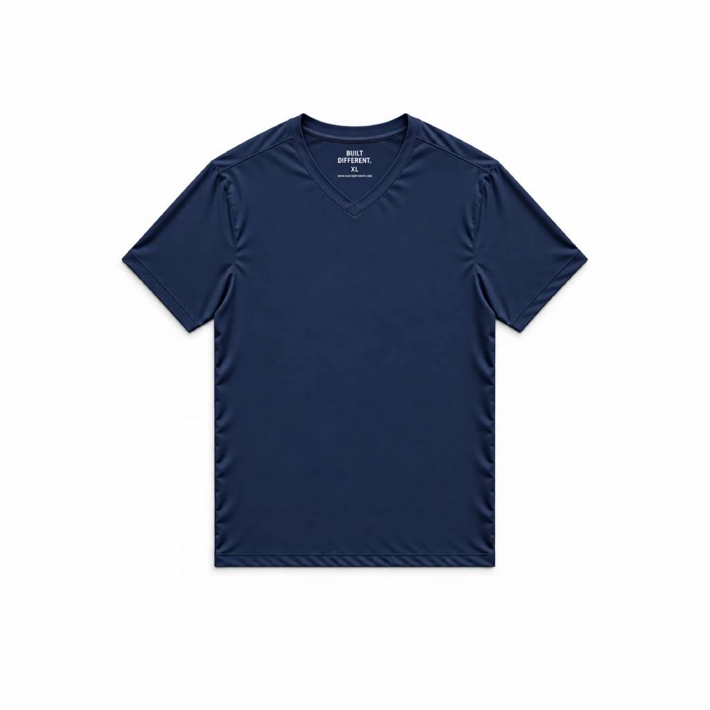 Navy V-Neck T-Shirt