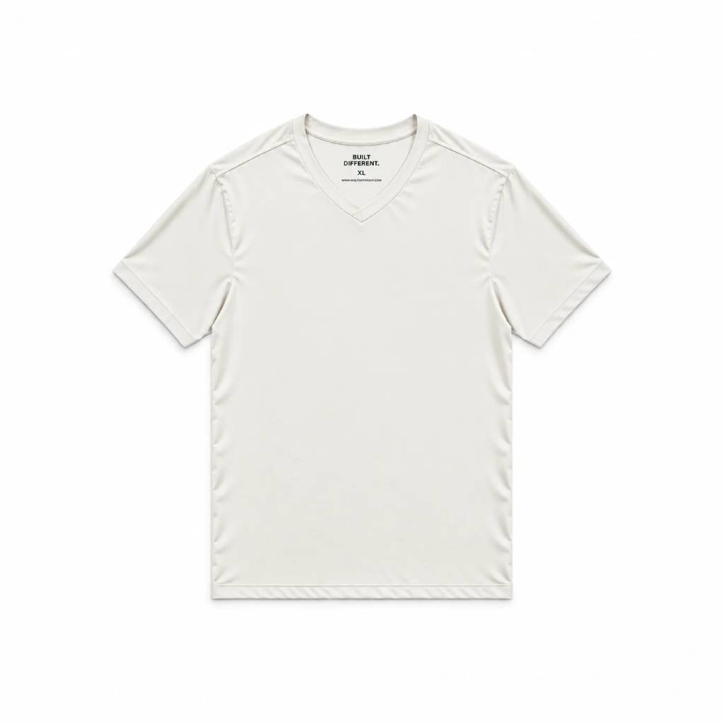 Marshmallow V-Neck T-Shirt
