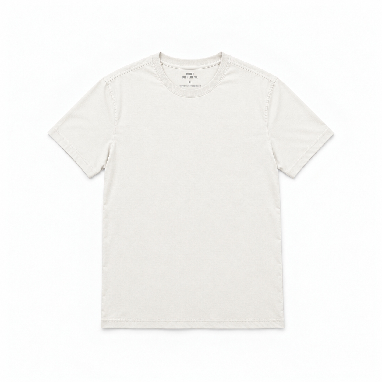 Load image into Gallery viewer, Tall Marshmallow Crew Neck T-Shirt
