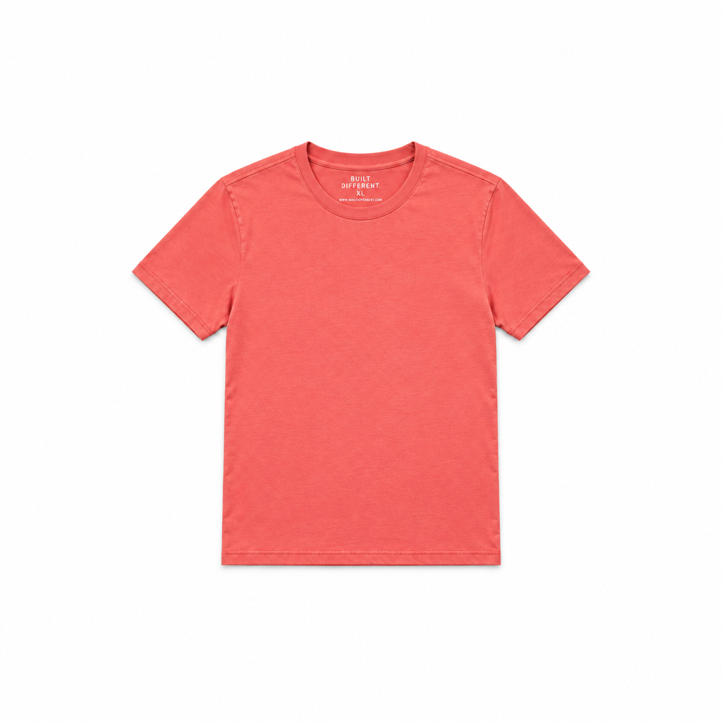 Mineral Red Crew Neck T-Shirt