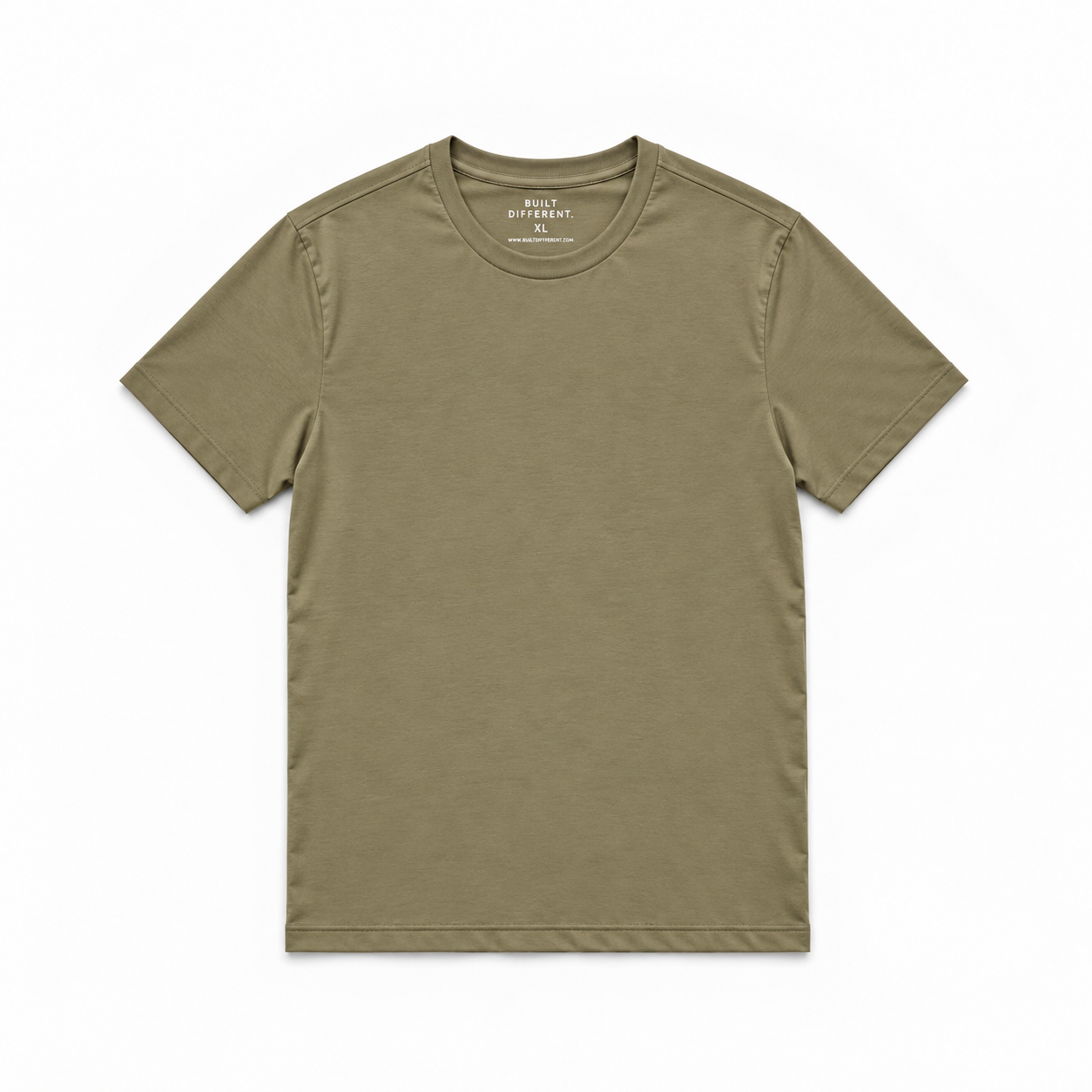 Load image into Gallery viewer, Khaki Crew Neck T-Shirt
