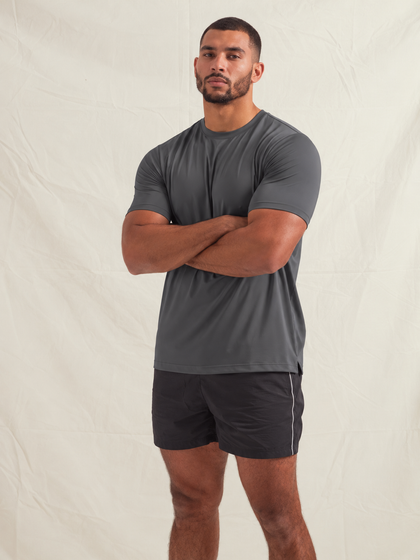 Carbon Active Crew Neck T-Shirt