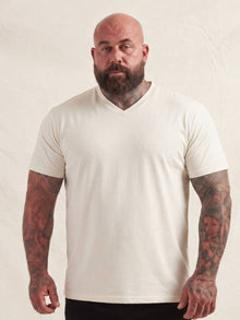 Marshmallow V-Neck T-Shirt