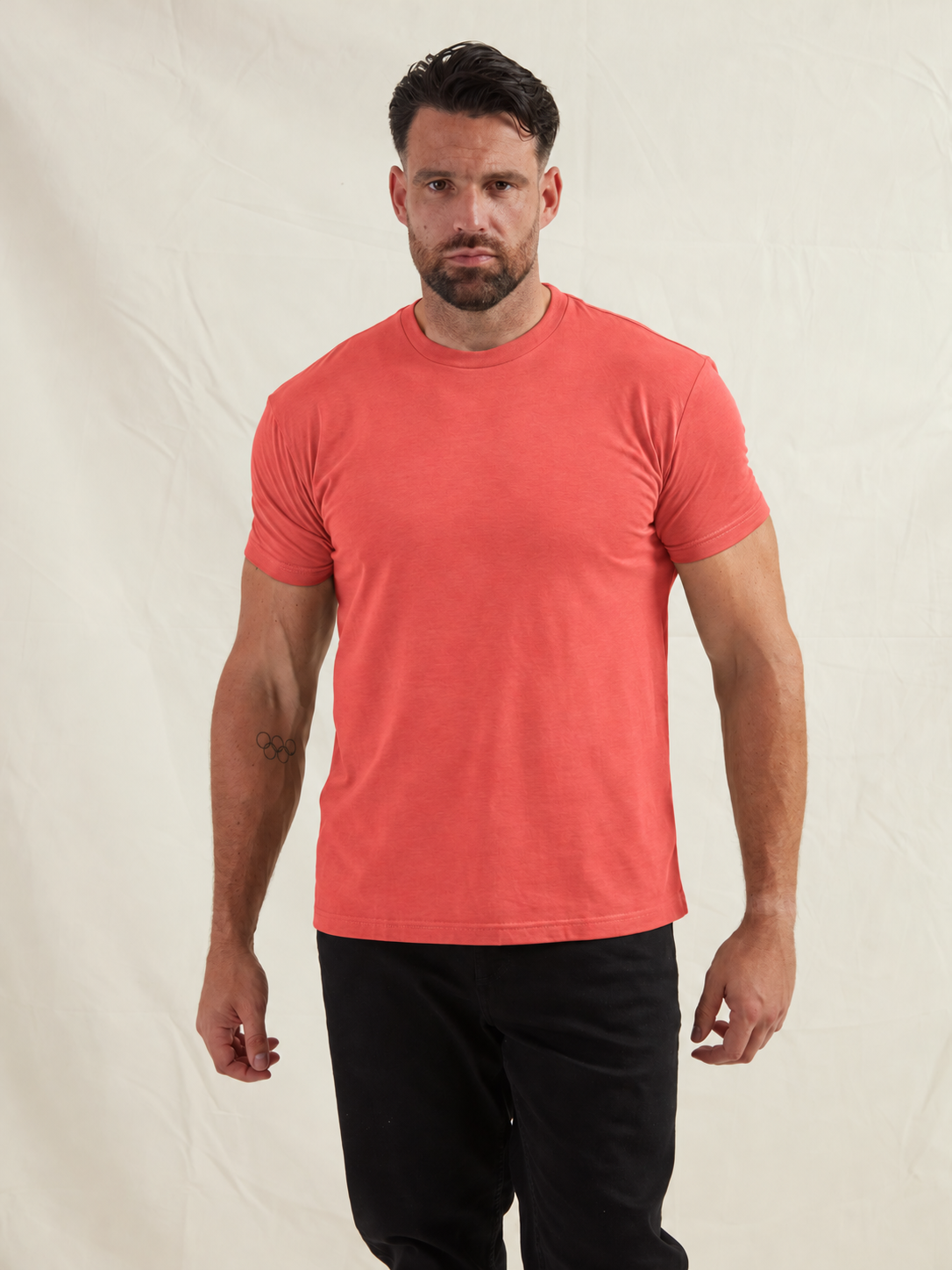 Mineral Red Crew Neck T-Shirt