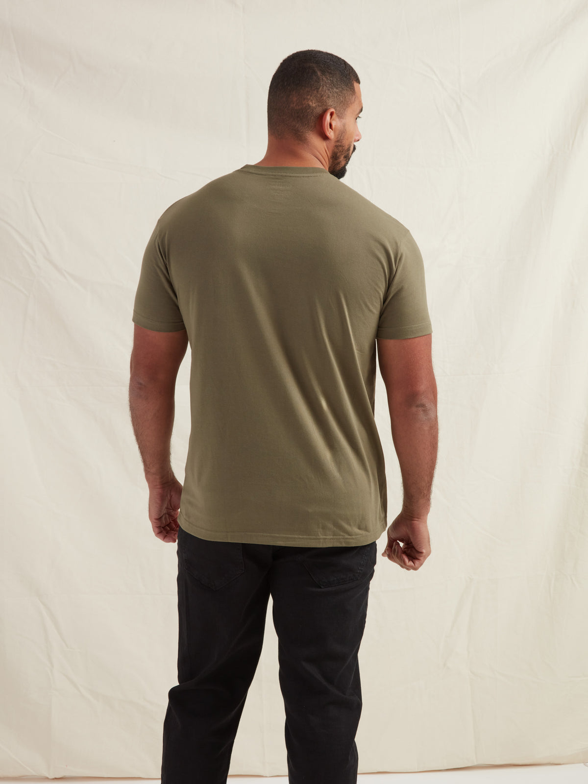 Tall Khaki Crew Neck T-Shirt