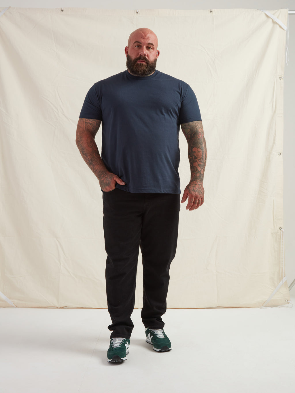 Navy Crew Neck T-Shirt