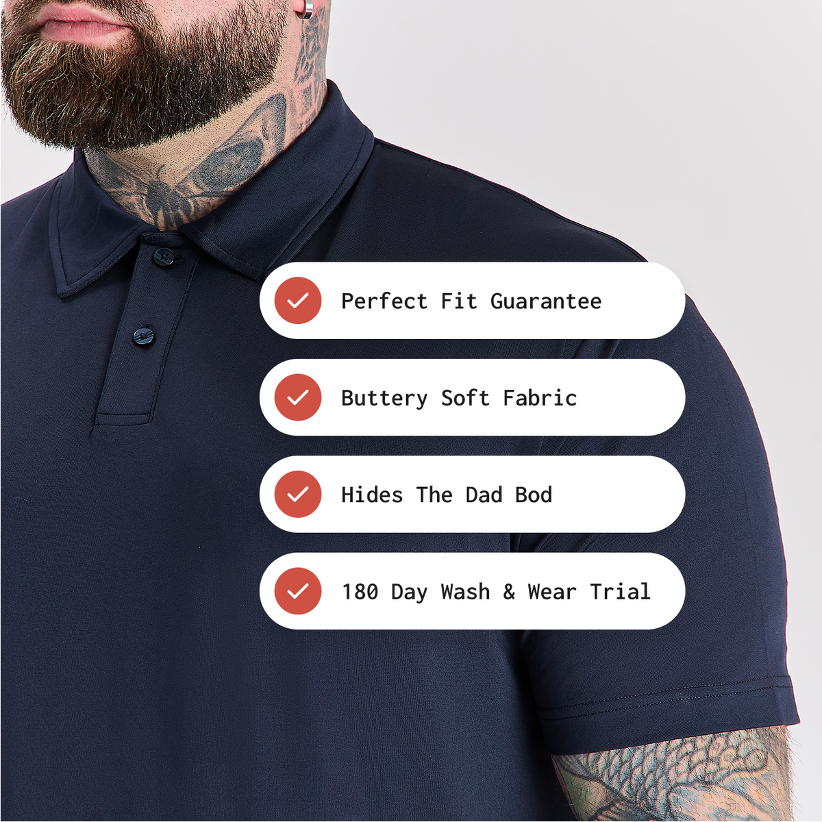 Tall Polo Staple 5-Pack