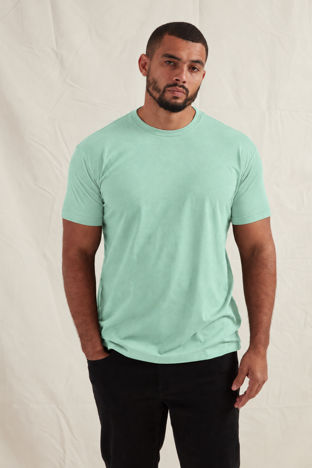 Tall River Green Crew Neck T-Shirt