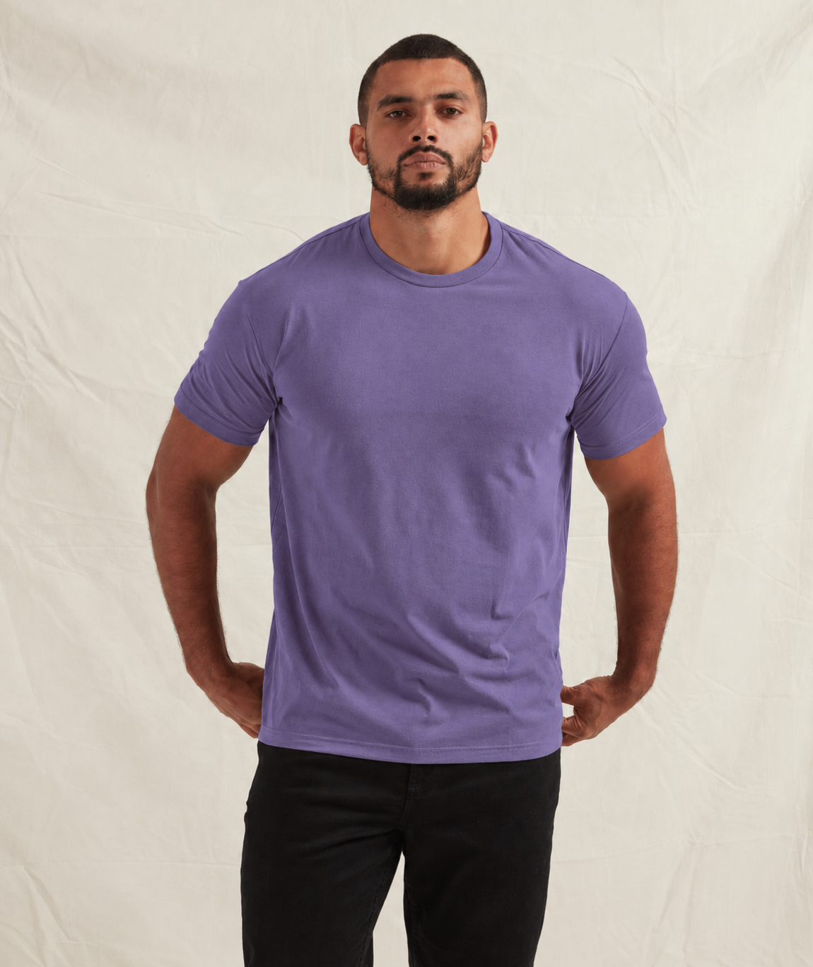 Tall Purple Crew Neck T-Shirt