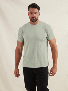 Shadow Green Crew Neck T-Shirt