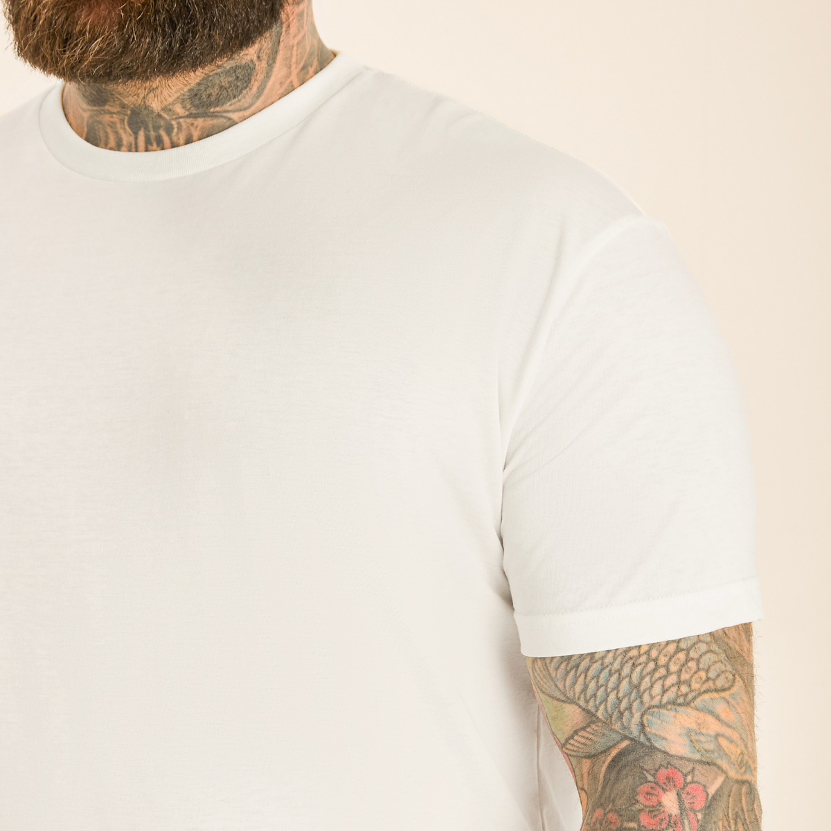 Marshmallow Crew Neck T-Shirt