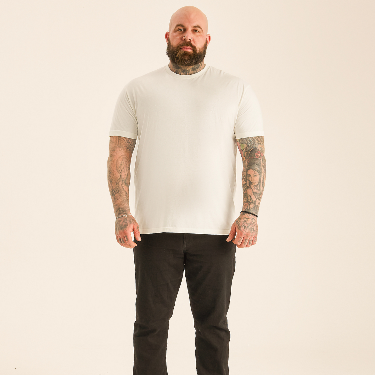Marshmallow Crew Neck T-Shirt