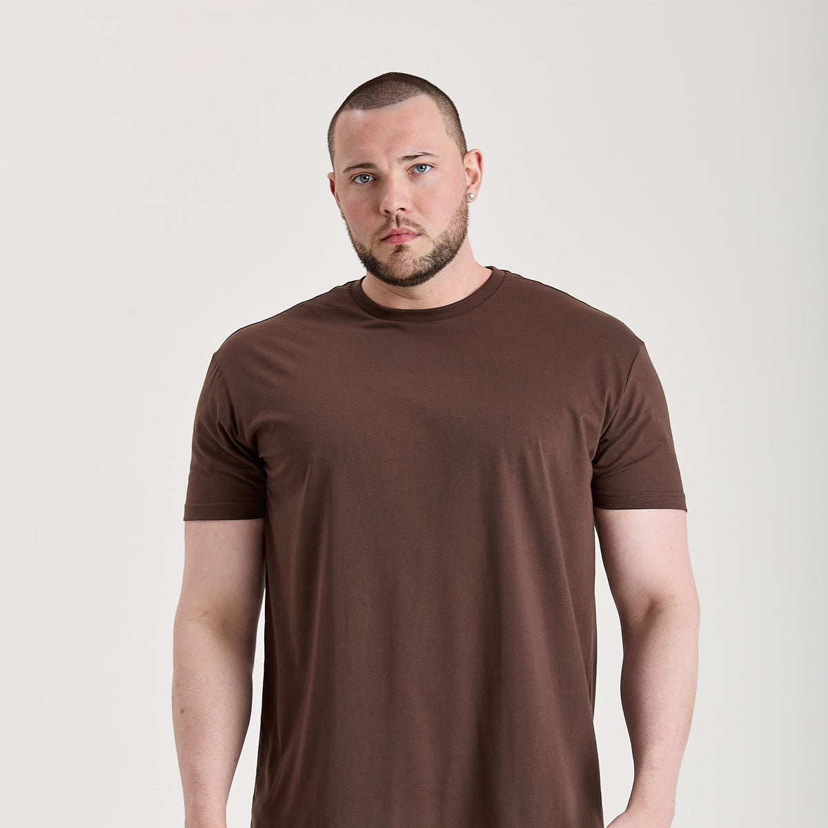 Tall Chocolate Crew Neck T-Shirt