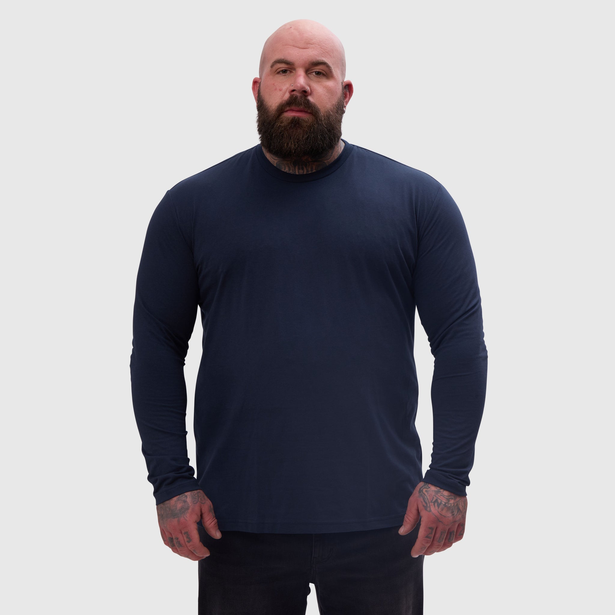 Load image into Gallery viewer, Navy Long Sleeve
