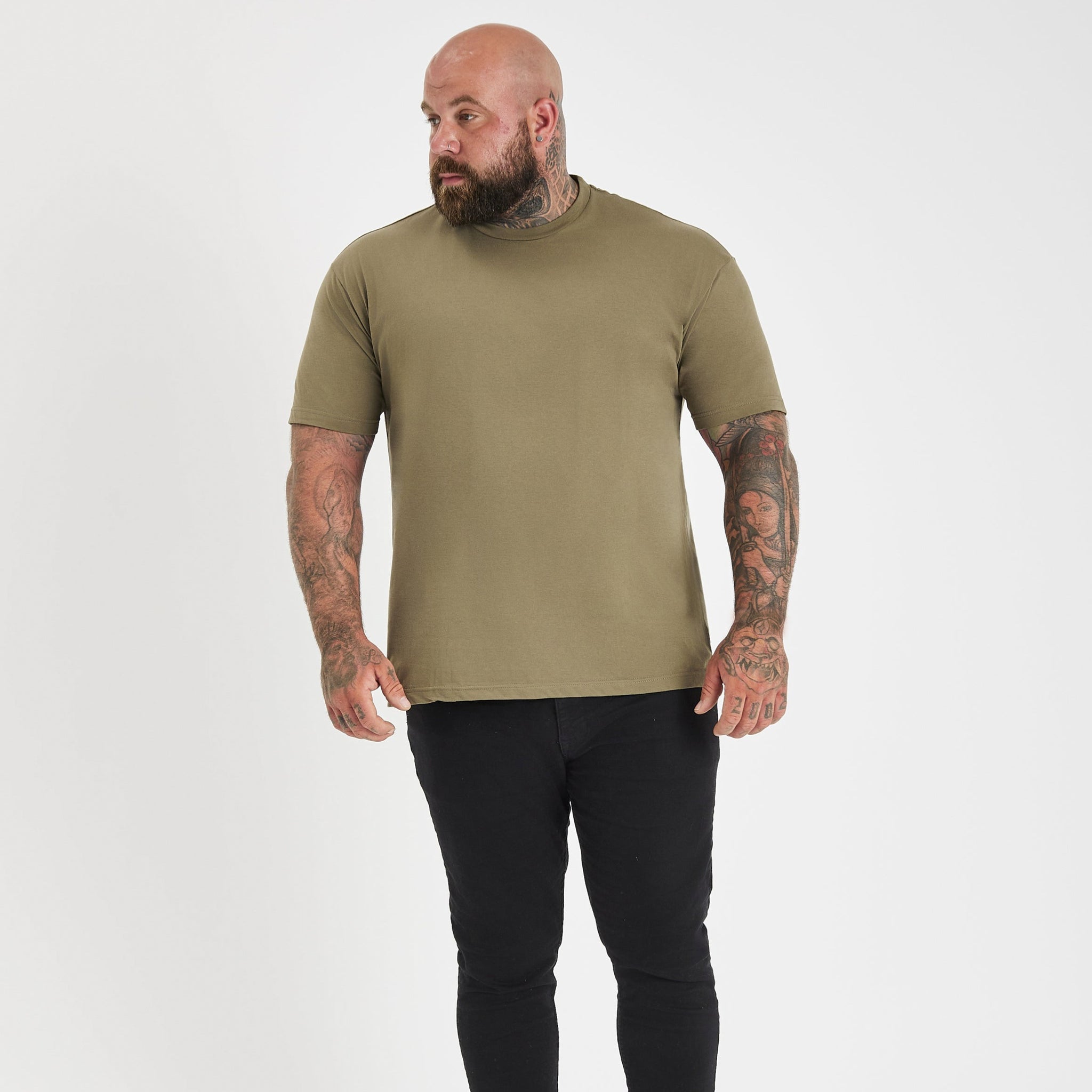 Load image into Gallery viewer, Khaki Crew Neck
