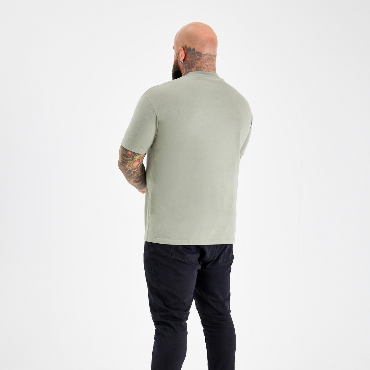 Shadow Green Crew Neck T-Shirt